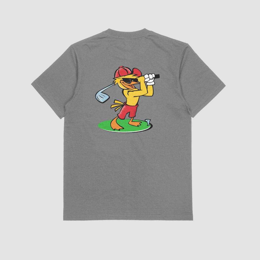 Big Birdie Tee Washed Gray