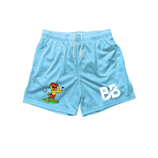 Birdie Basics Mesh Shorts Light Blue